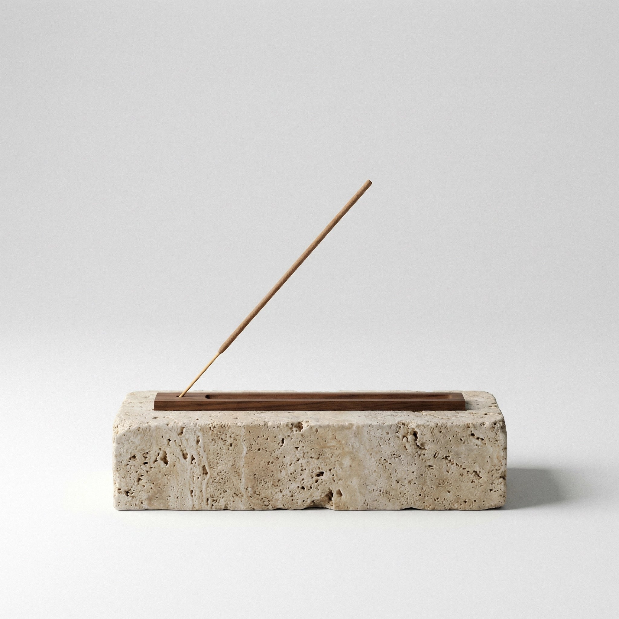 Rectangular Stone Incense Holder
