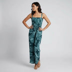 Women's Wide Leg Relaxed Fit Spaghetti Strap Jumpsuit