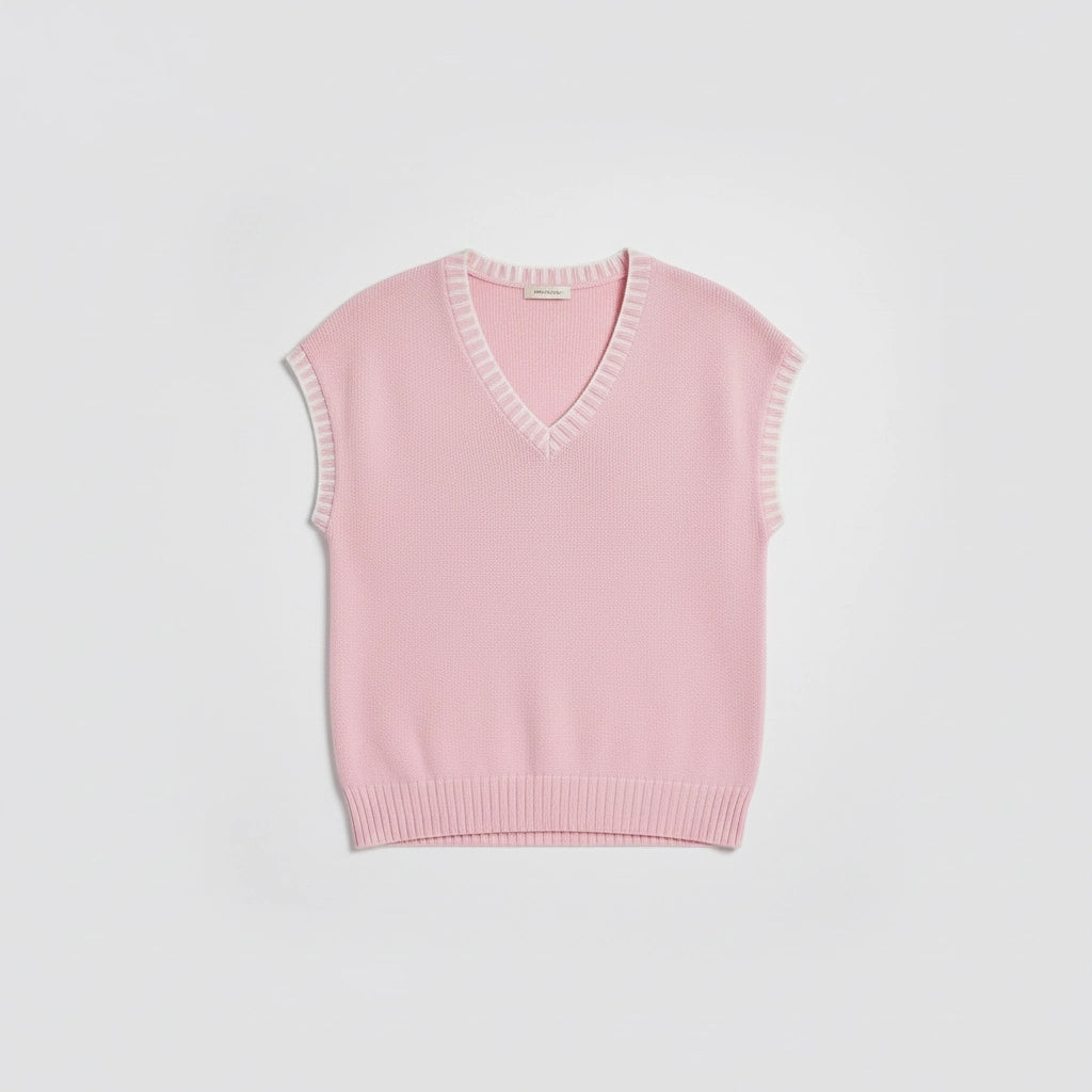 Women's Sleeveless V-Neck Top