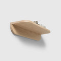 Angular Wall Mounted Wooden Shelf