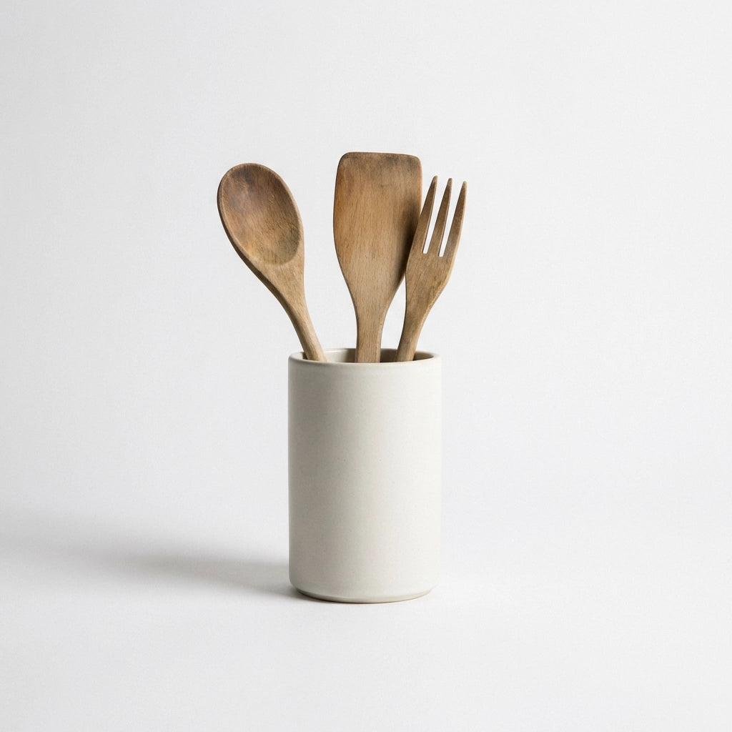 Nordic Ceramic Utensil Holder