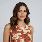 Women's Sleeveless Midi Dress