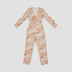 Women's Floral V Neck Jumpsuit