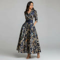 Women's A-Line Floral Dress