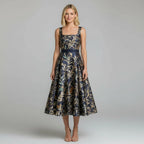 Women's Sleeveless A-line Midi Dress