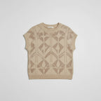 Women's Sleeveless Relaxed Fit Sweater