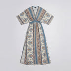 Women's Maxi Dress With Kimono Sleeves
