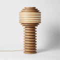 Modern Timber Statement Lamp