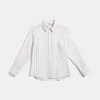Women's Regular Fit Striped Shirt