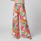 Women’s High Waist Wide Leg Flared Trousers