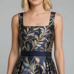 Women's Sleeveless A-line Midi Dress