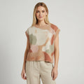 Boxy Loose Fit Sweater Vest