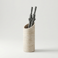 Cylindrical Stone Umbrella Stand