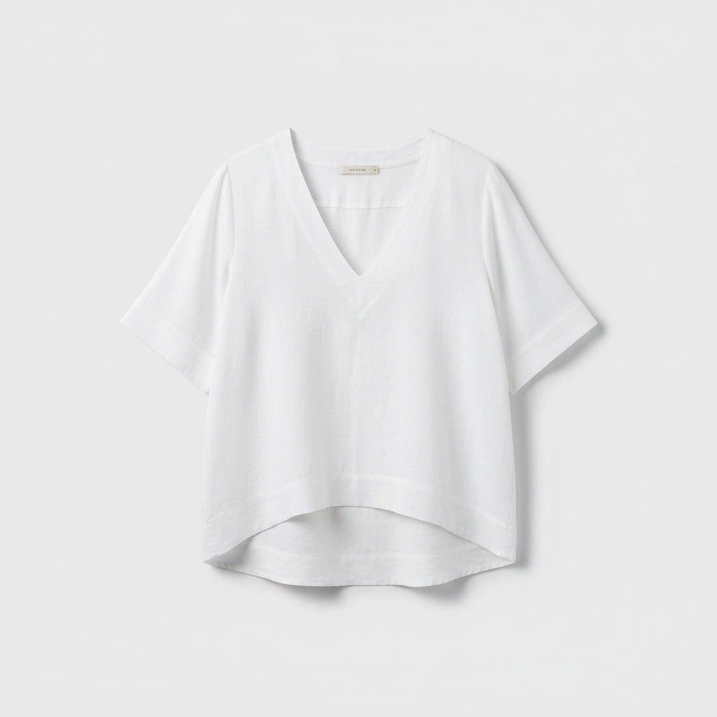 Women's V-Neck Loose Fit Top