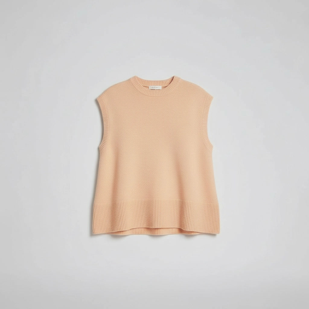 Lightweight Sleeveless Sweater Vest