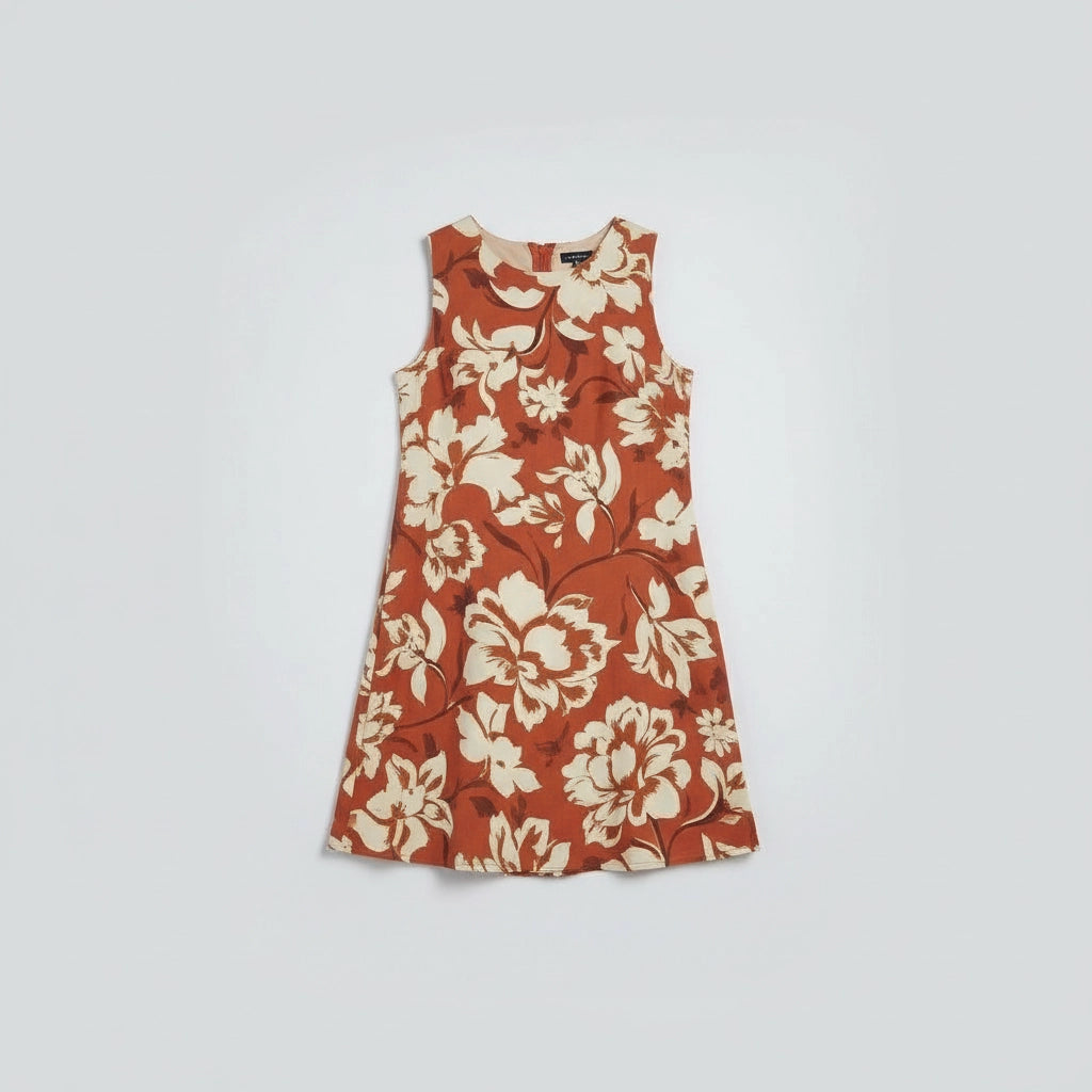 Women's Sleeveless Midi Dress