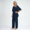 Elegant 2-Piece Set for Formal Occasions in Blue – 4