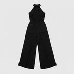 Women's Wide-Leg Halter Jumpsuit