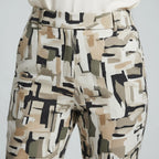 Women’s High Waist Slim Fit Cropped Trousers