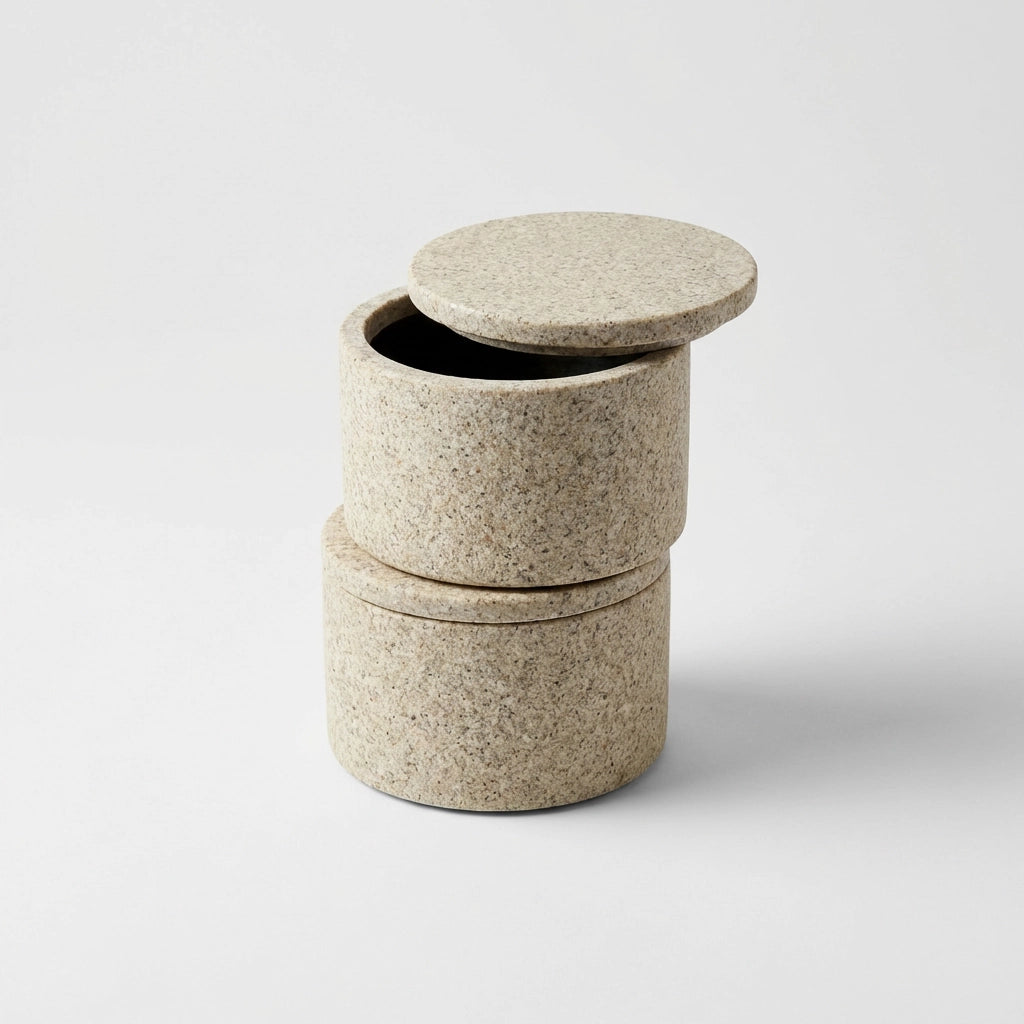 Cylindrical Stackable Storage Container