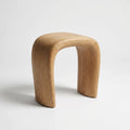 Curved Wooden Minimalist Stool