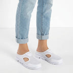 Orthopaedic Comfort Slippers with Lightweight Sole and Soft Insole in White – 2