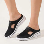 Orthopaedic Comfort Slippers with Lightweight Sole and Soft Insole in Black – 6