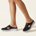 Orthopaedic Comfort Slippers with Lightweight Sole and Soft Insole in Black – 9