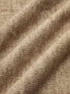 Oversized Knit Lounge Set with Ribbed Roll Neck Beige 4