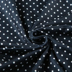 Sleeveless Skater Polka Dot Mini Dress Dark Blue 6
