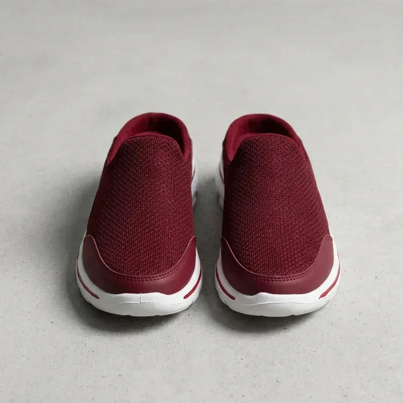Sporty Clogs Slip-On Mules Red 3