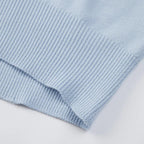 Sweater in Oversized Fit with Ribbed Detail Light Blue 9