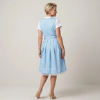 Traditional Oktoberfest Dress  Light Blue 1