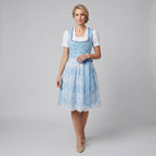 Traditional Oktoberfest Dress  Light Blue 3