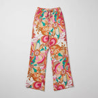 Women’s High Waist Wide Leg Flared Trousers