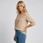 Women's Relaxed Embroidered Blouse