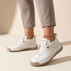 Women's Orthopaedic Walking Sneakers with Lightweight Support Sole in White – 1