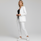 Women's Suit Set for Everyday & Special Occasions | Sporty & Elegant in White – 10